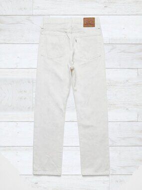 Levi's Premium White Wedgie Straight Jeans 26